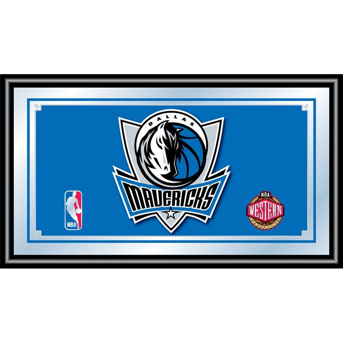 NBA(CANONICAL) Dallas Mavericks  Framed Logo Mirror