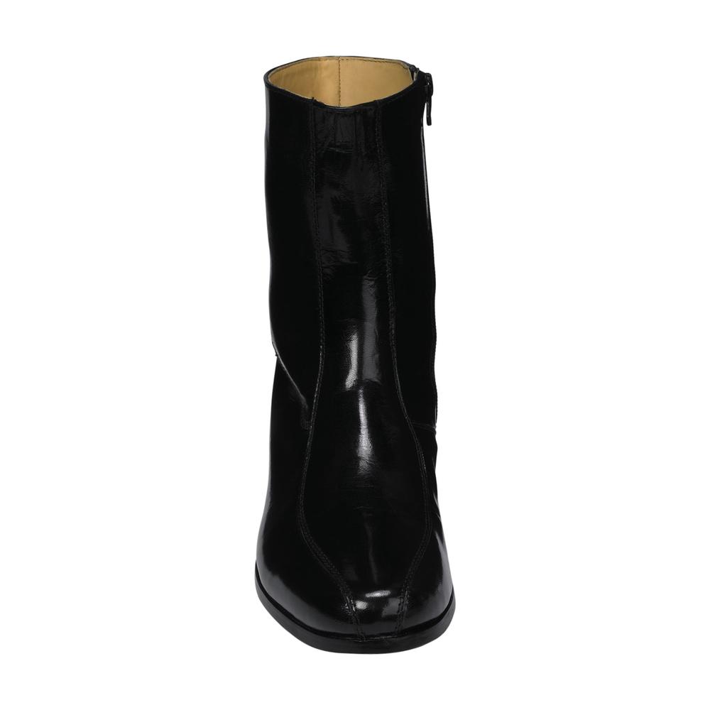 Nunn Bush Men's Bristol Leather Side Zip Boot - Black