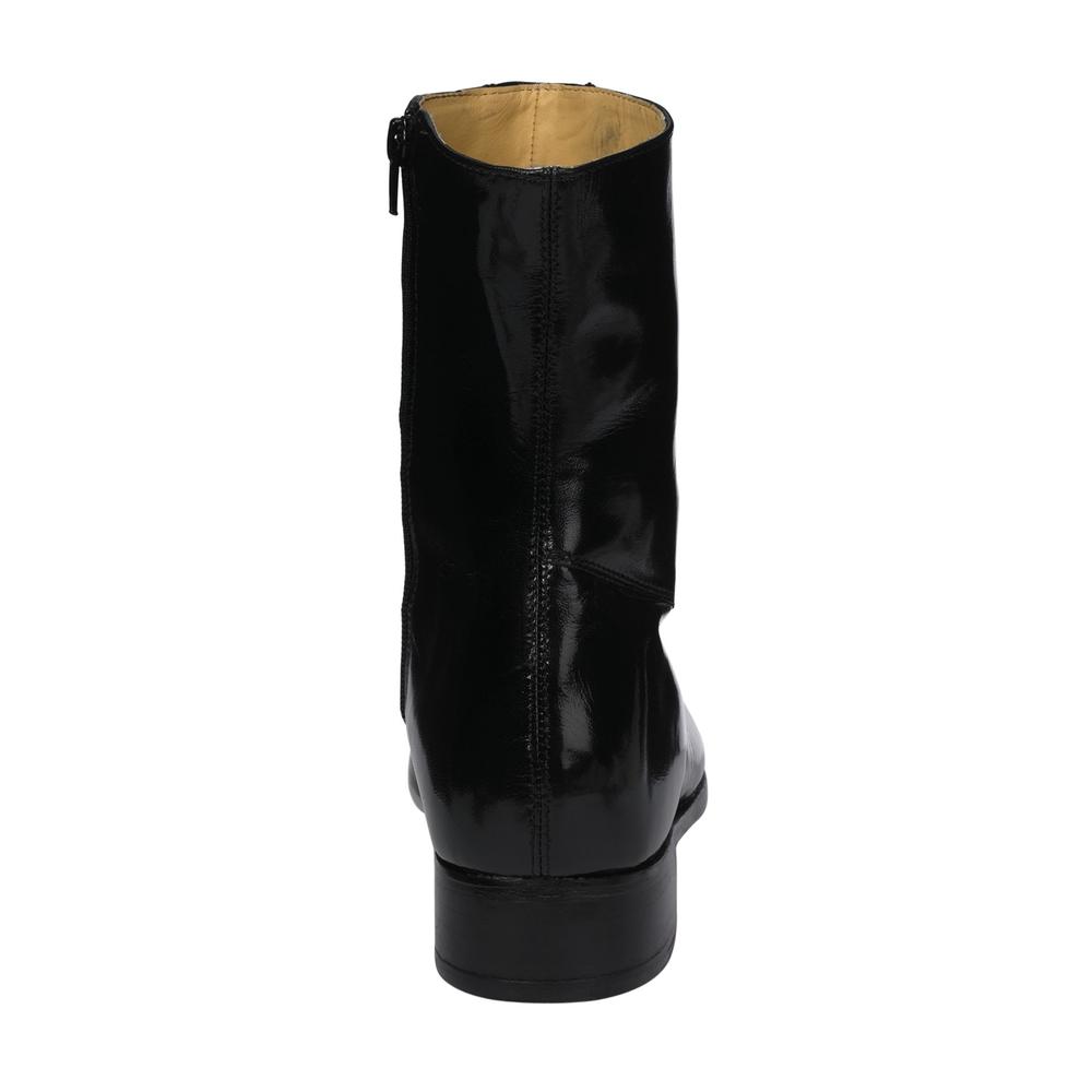 Nunn Bush Men's Bristol Leather Side Zip Boot - Black