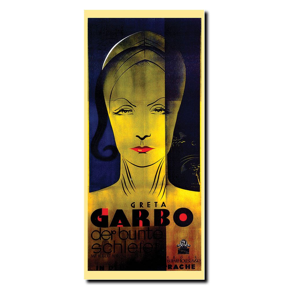 Trademark Global 16x32 inches Emmerich Weninger "Greta Garbo"