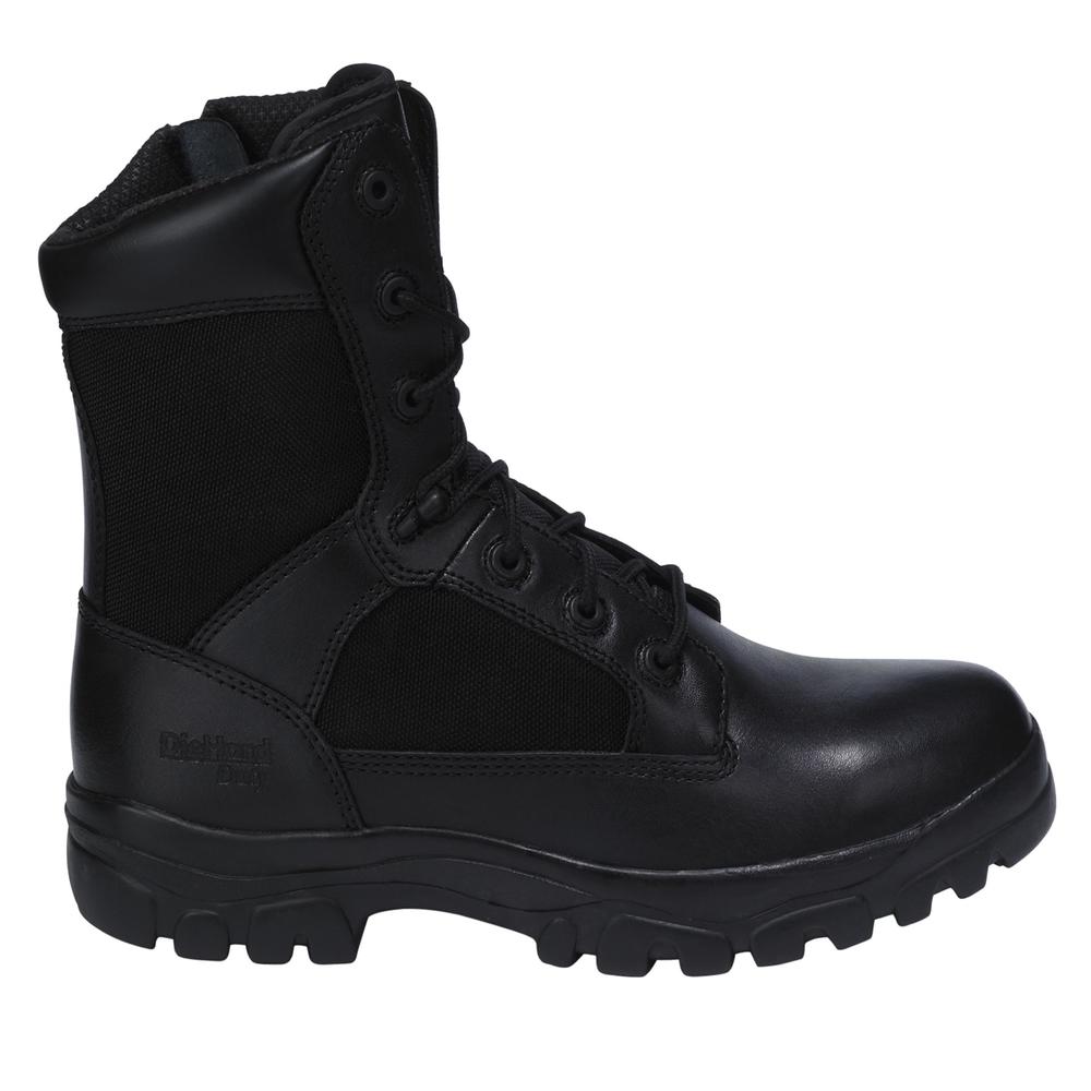 DieHard Men's 8 inch Duty LaceToToe Work Boot Black