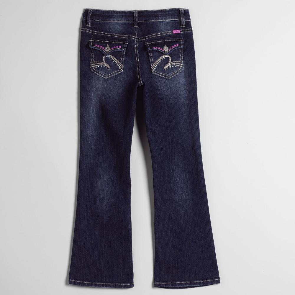 Glo Girl's Bootcut Stretch Jeans