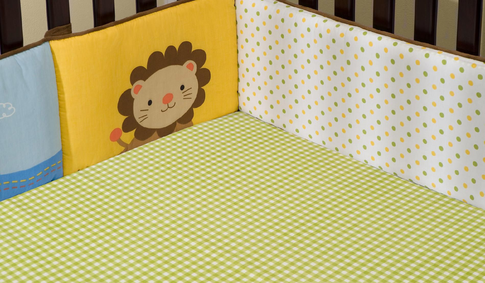 Kidsline Fitted Crib Sheet Noah's Ark