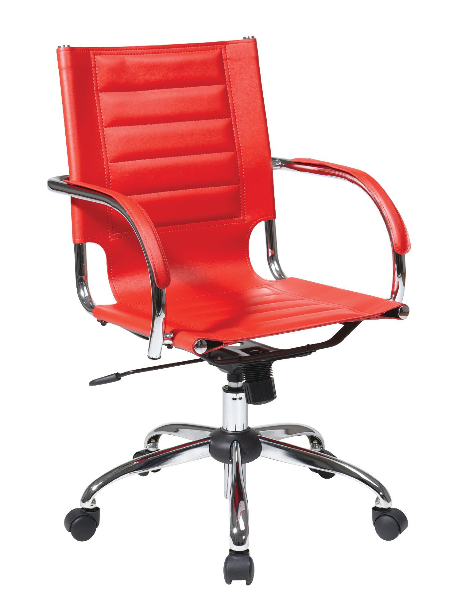Avenue Six Trinadad Desk Chair, Red