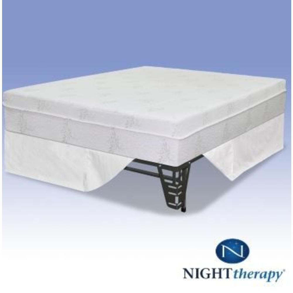 Night Therapy 10 Inch Eco Memory Foam Mattress Complete Set King