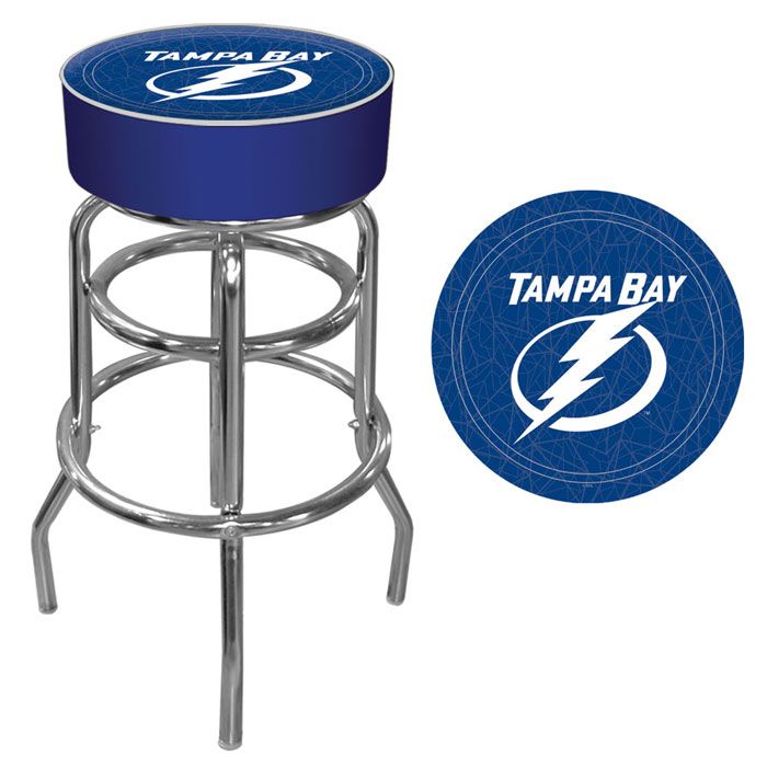 Trademark NHL Tampa Bay Lightning Padded Bar Stool