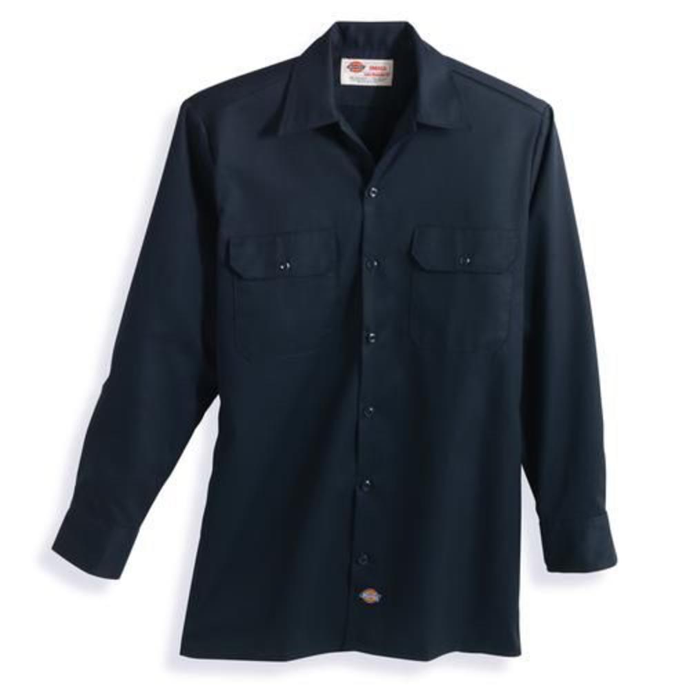 Craftsman Long Sleeve Twill Shirt with Teflon&#174; fabric protector