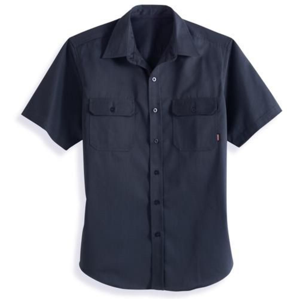 Craftsman Short Sleeve Twill Shirt with Teflon&#174; fabric protector