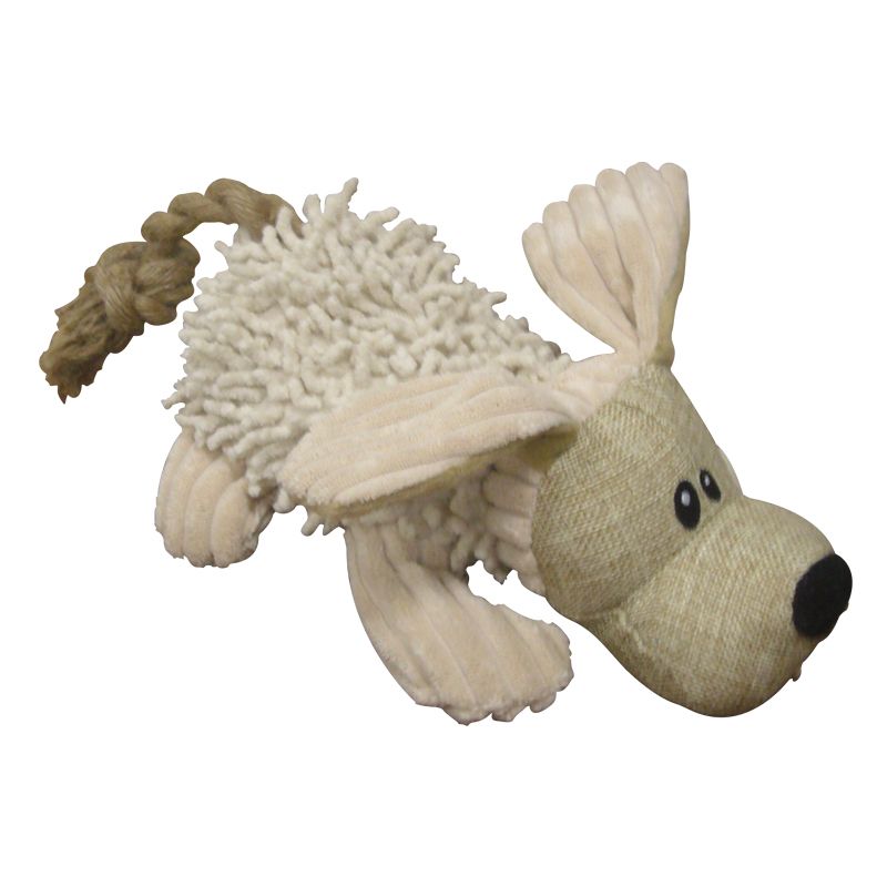 Pet Lou Naturally Twisted Dog Chew Toy, 10" Dog