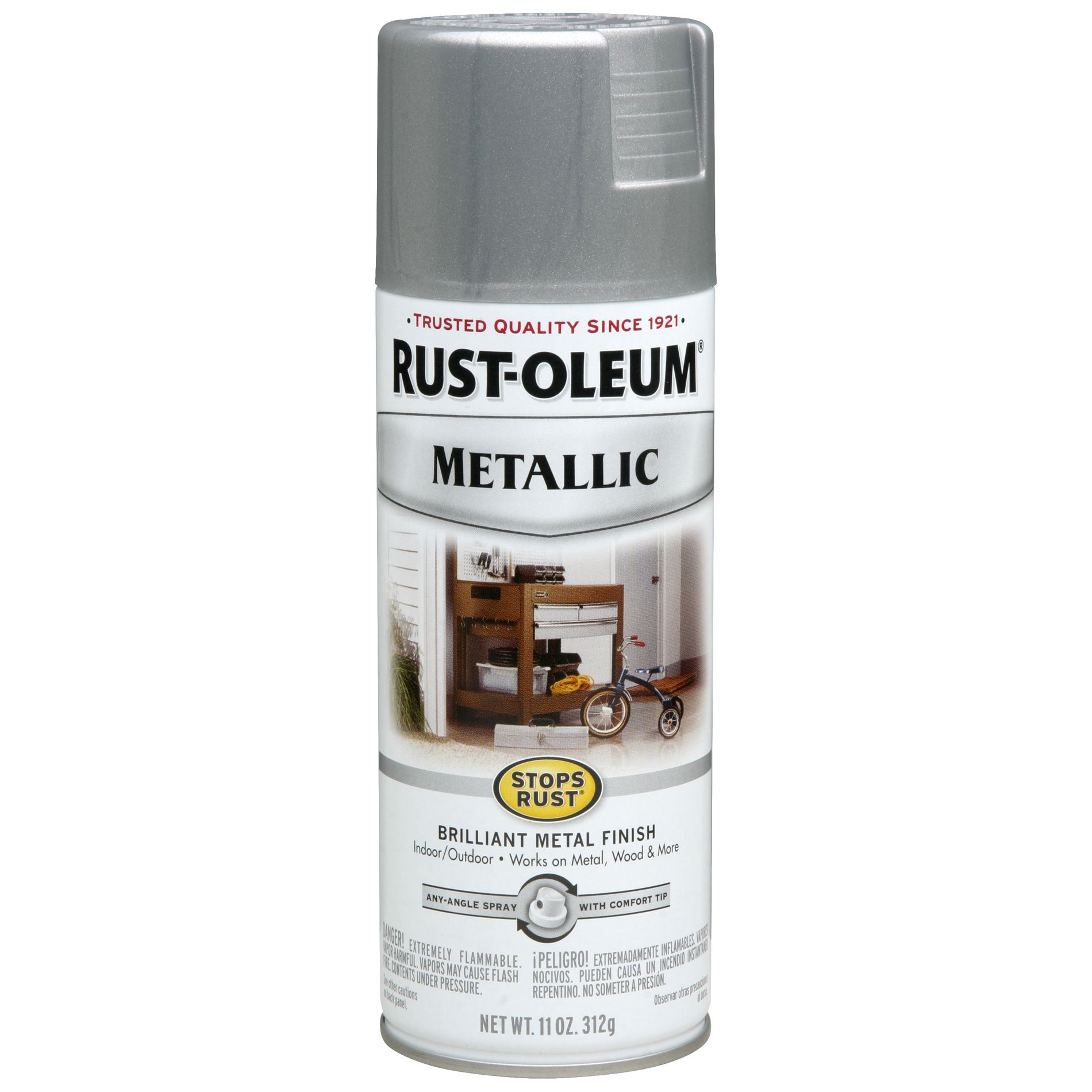 Rust-Oleum Spray Paint Silver Metallic - 7271830