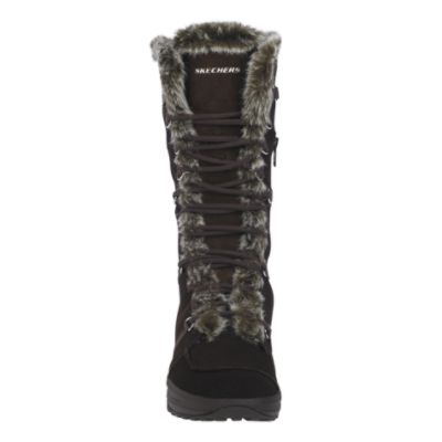 skechers womens brown boots