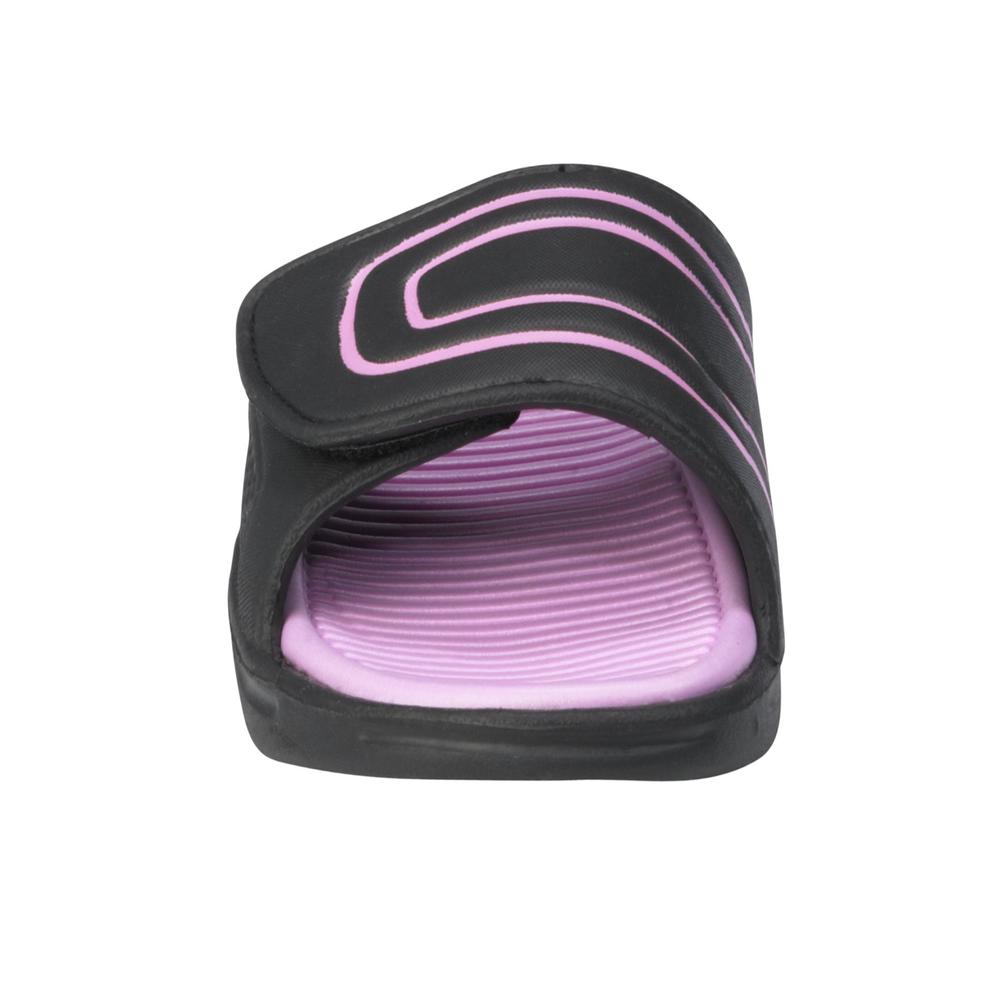 Athletech Women's Mahina Light Pink/Black Sport Slide