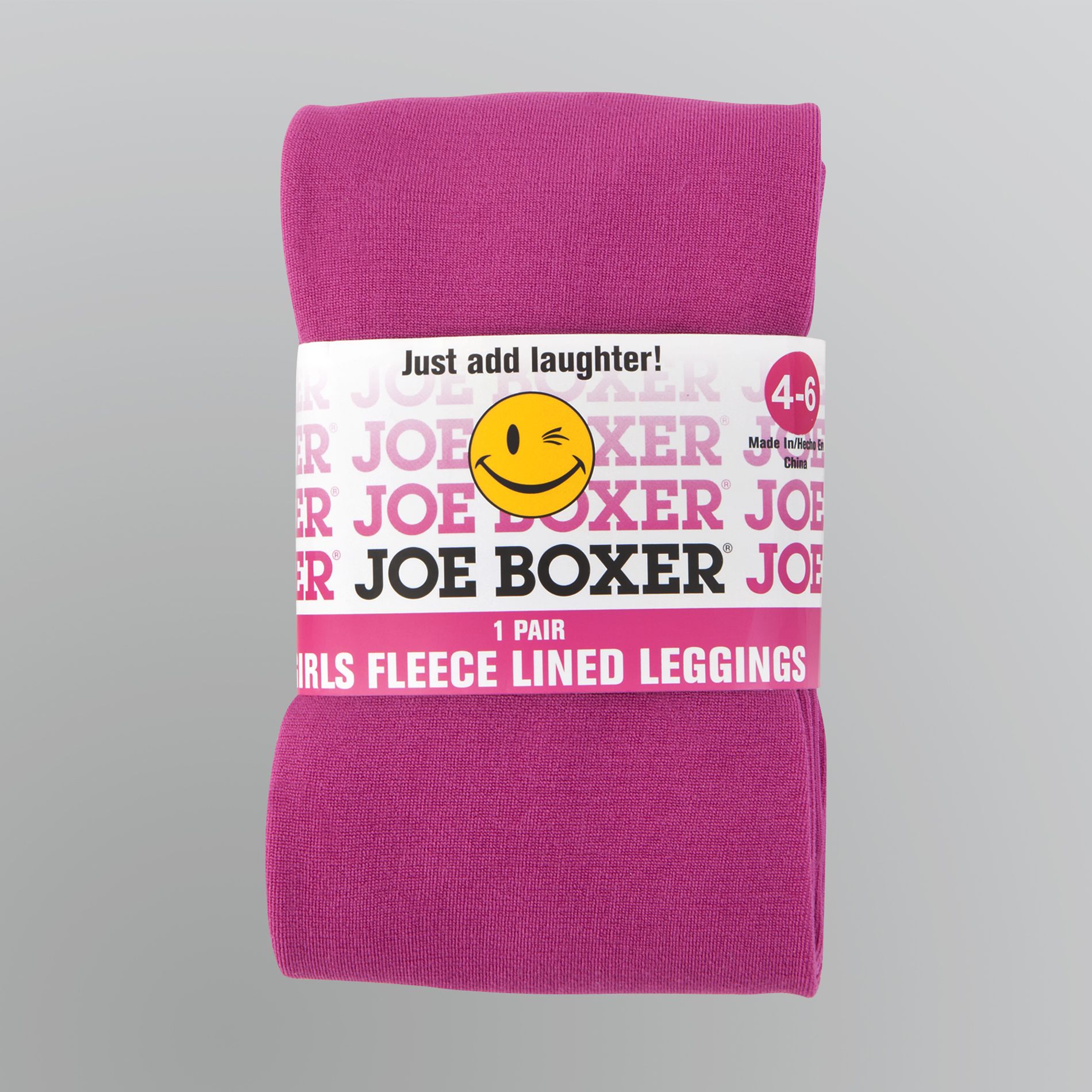 Joe Boxer Girl's Fleece Lined Footless Tight