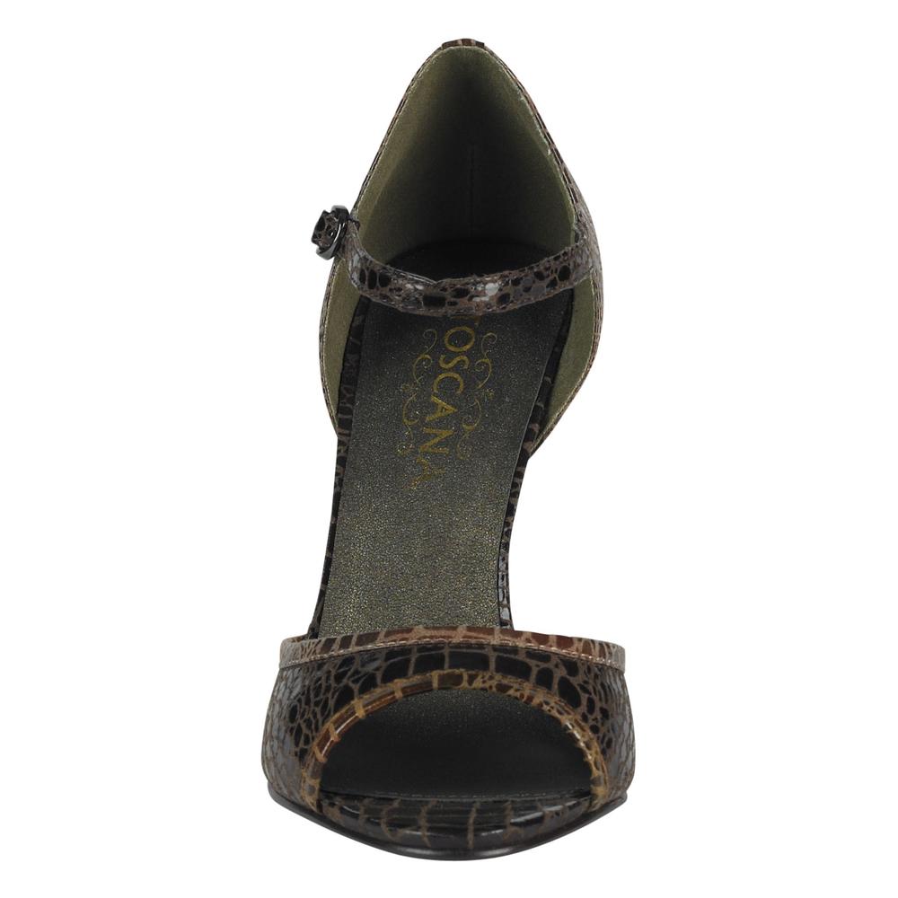 Toscana Women's Tenay Pump Sandal &ndash; Brown