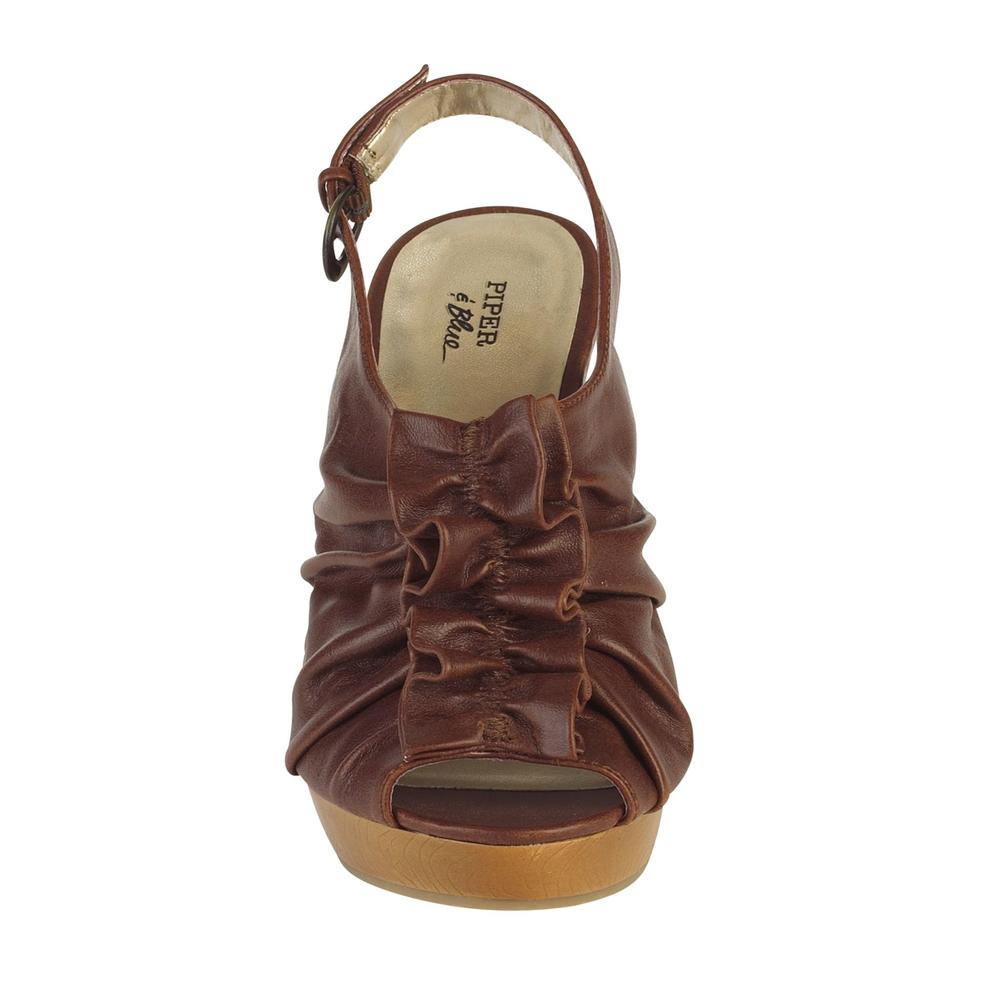 Piper & Blue Women's Fazon Platform Sandal &ndash; brown