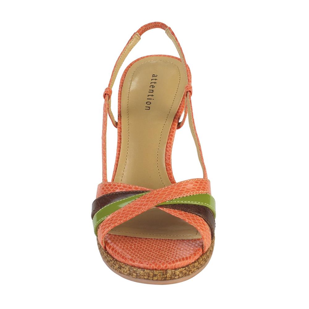 Attention Women's Teton Platform Sandal &ndash; Multi Colored