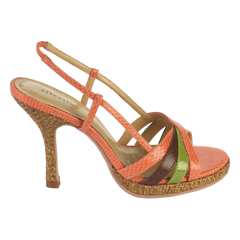 Attention Women's Teton Platform Sandal &ndash; Multi Colored