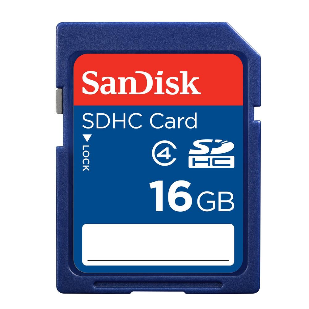 SanDisk 16GB SDHC™ Flash Memory Card