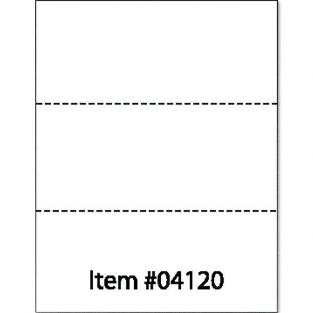 Laser3 PRB04120 Perforated Laser/Copier Paper