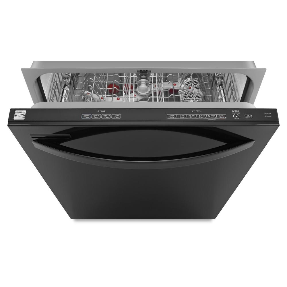 Kenmore 13289 24" BuiltIn Dishwasher w/ TurboZone™ Black