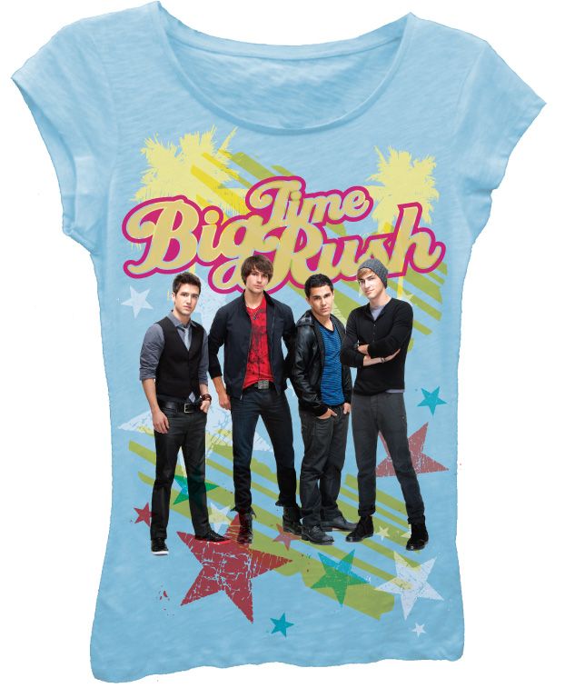 Nickelodeon Girl&#8217;s Big Time Rush T-Shirt