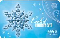 Sears Snowflakes Gift Card