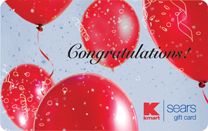 K-mart Congratulations Balloons eGift Card