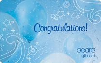 Sears Congratulations Balloons eGift Card