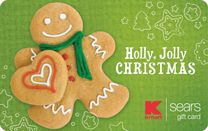 K-mart Holly Jolly Gingerbread eGift Card