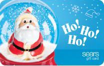 Sears Santa Ho Ho Ho eGift Card