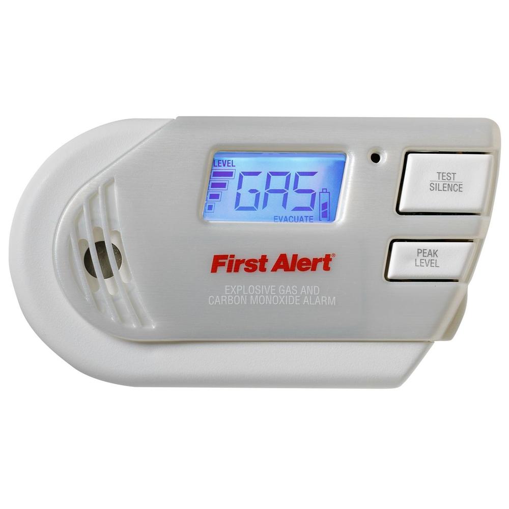 First Alert Carbon Monoxide & Gas Alarm with Remote Controlled Test