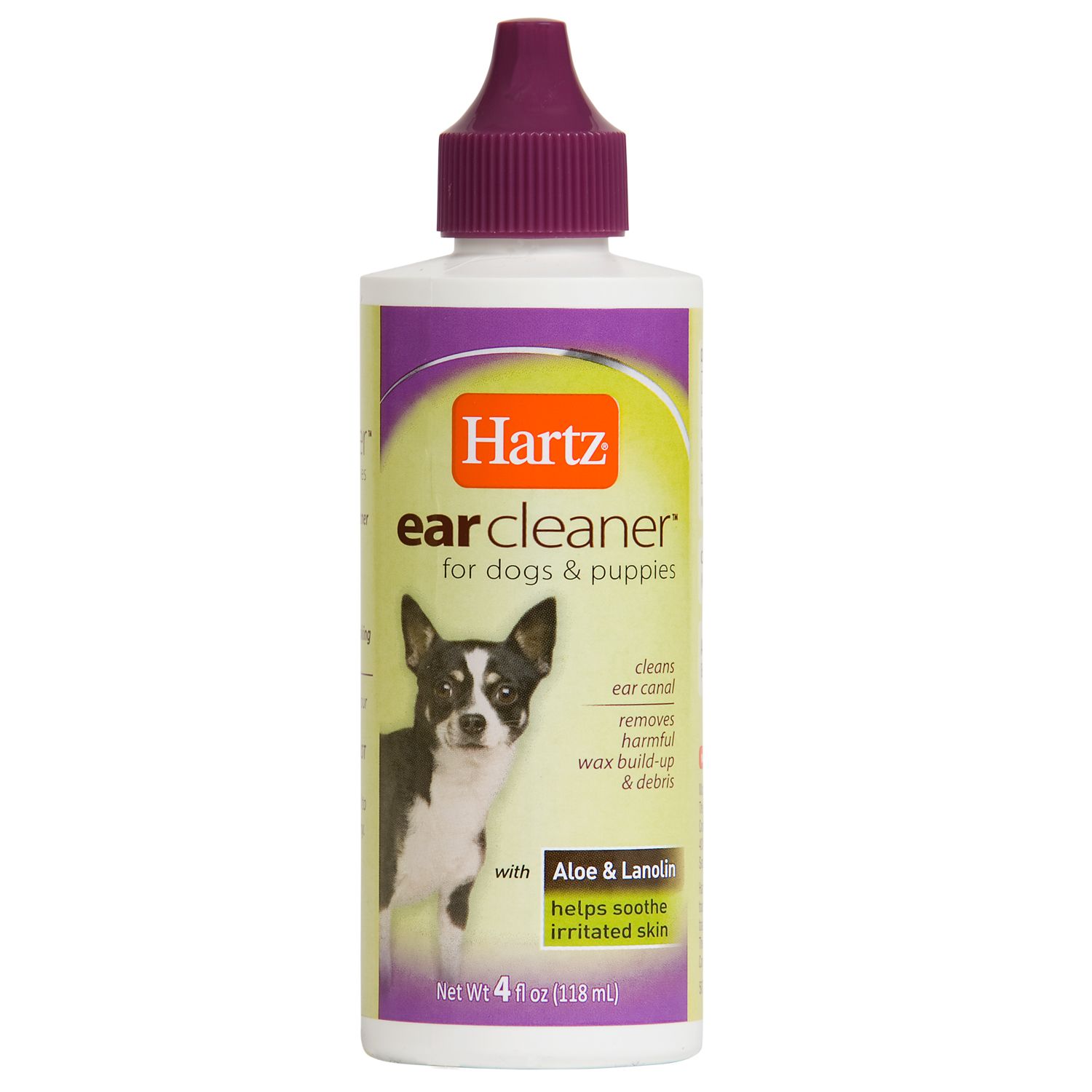 Hartz Ear Cleaner for Dogs & Puppies, 4 oz