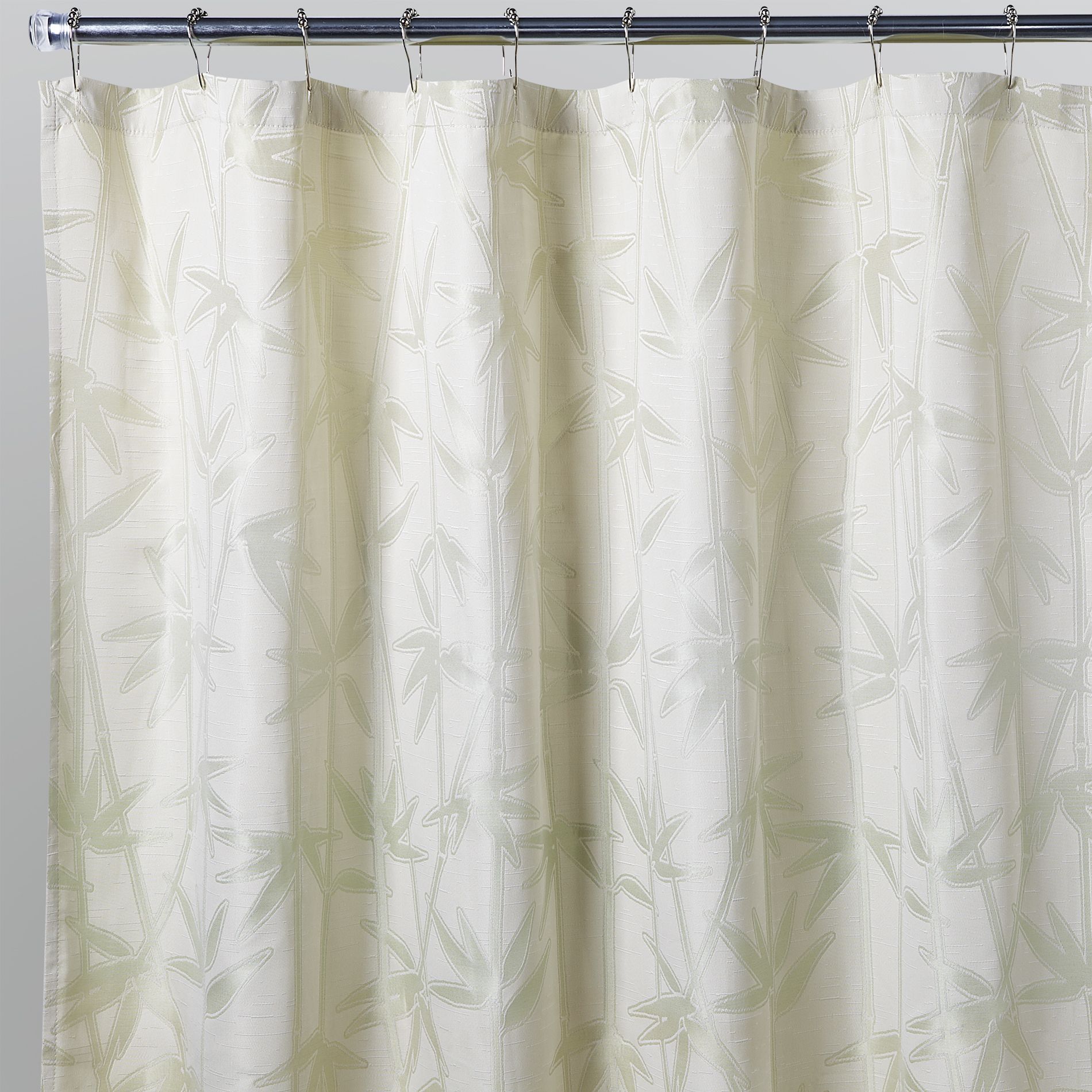 Home Solutions Ombre Bamboo Shower Curtain