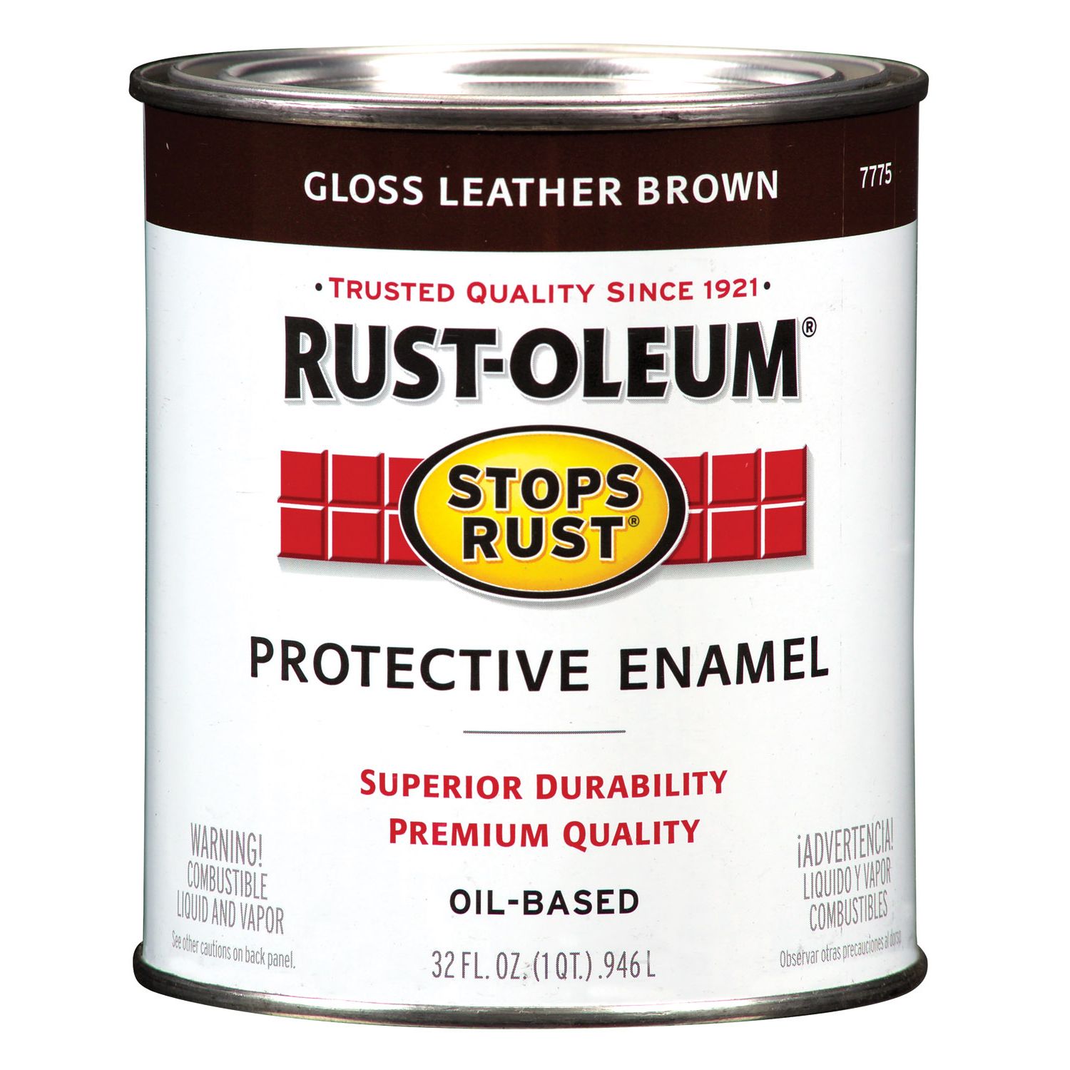 Rust-Oleum Gloss Enamel Leather Brown - 7775502