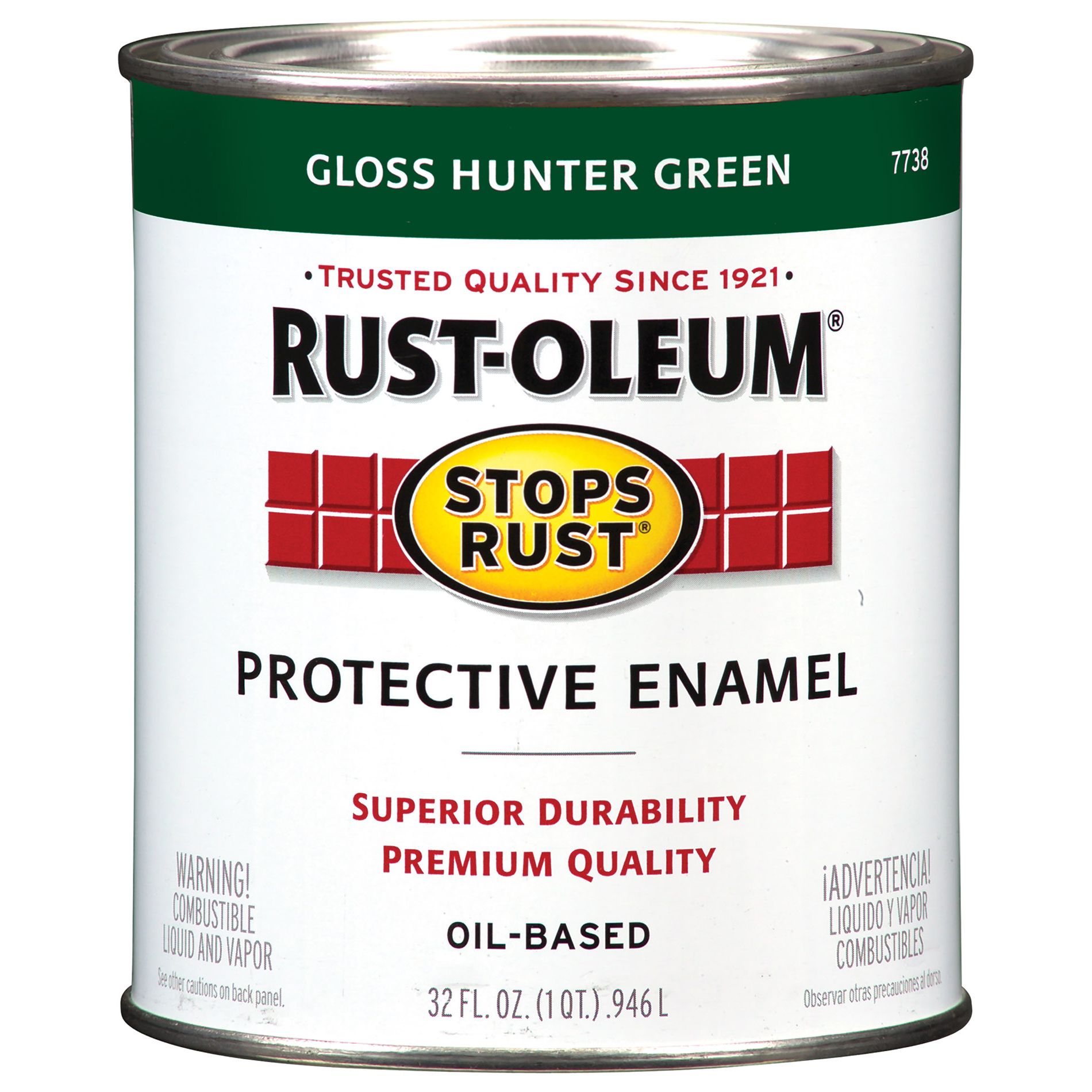 Rust-Oleum Gloss Enamel Hunter Green - 7738502