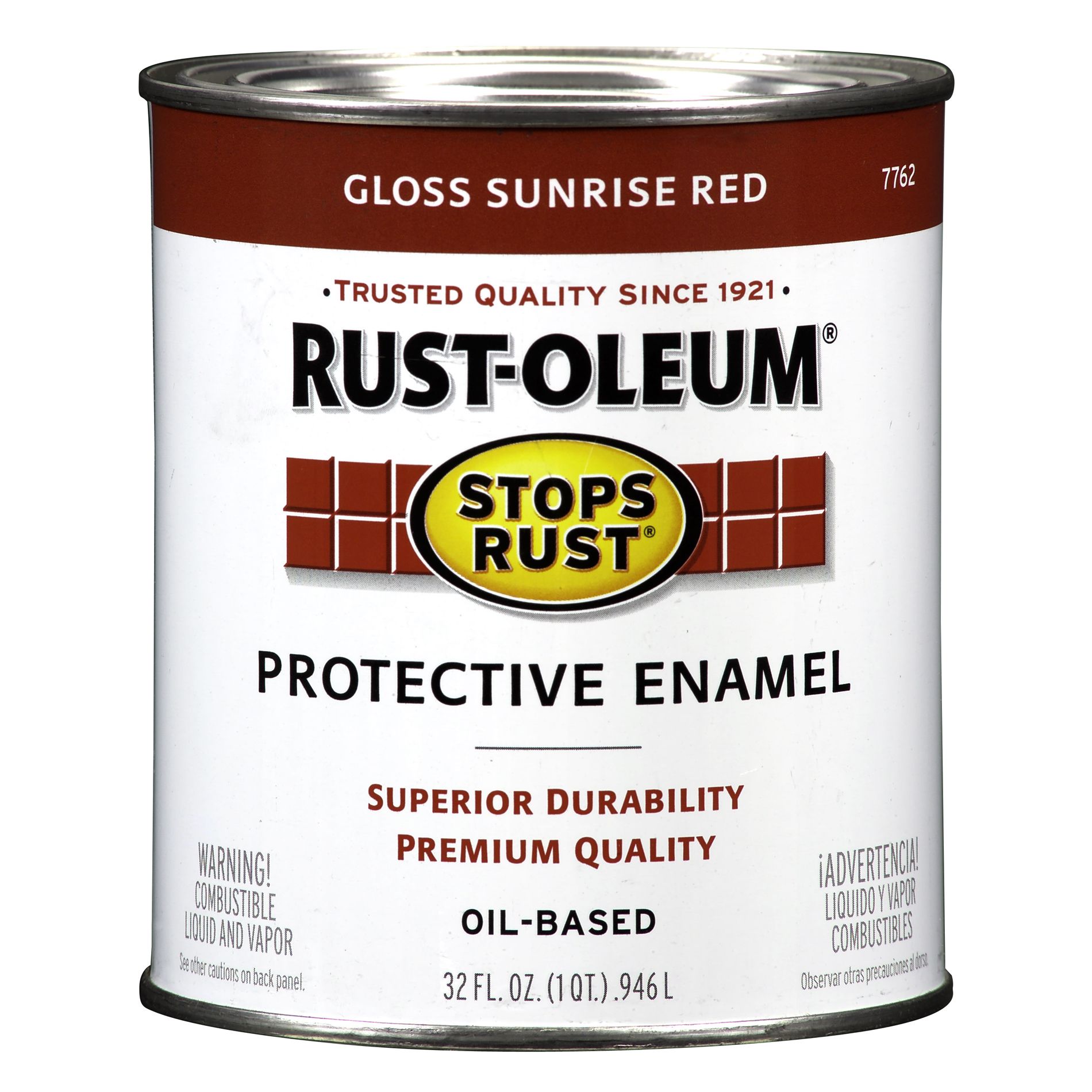 Rust-Oleum Gloss Enamel Sunrise Red - 7762502