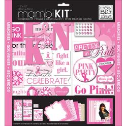 me & my big ideas pretty in pink page kit, 12 by 12-inch