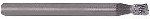 Gyros 46-19912 Carbide Cutter - Inverted Cone, 1/8" dia., End Cut with Chip Breaker  . For Dremel Type Tools