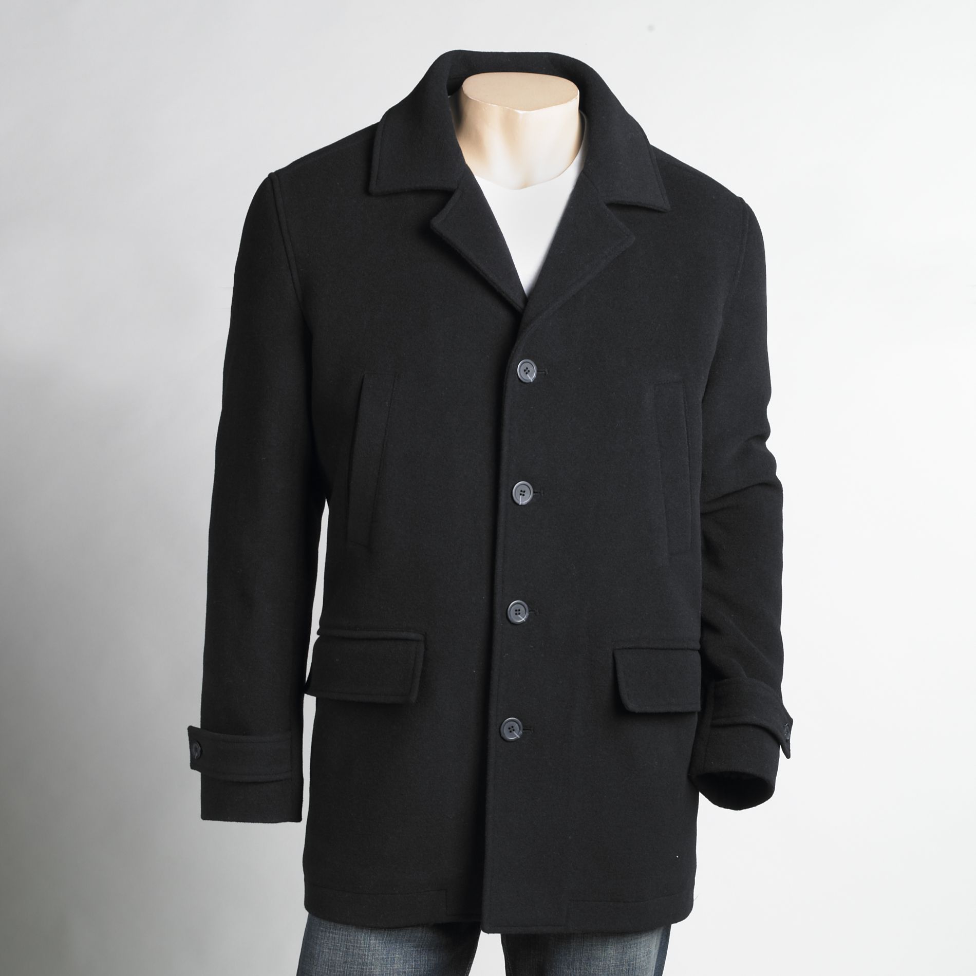 Covington Men's Wool Blend Coat