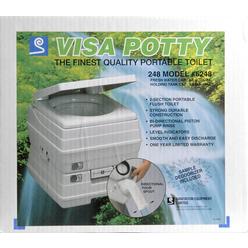 Sanitation Equipment Dock Edge Sanitation Equipment Visa 248 Deluxe Portable Toilet