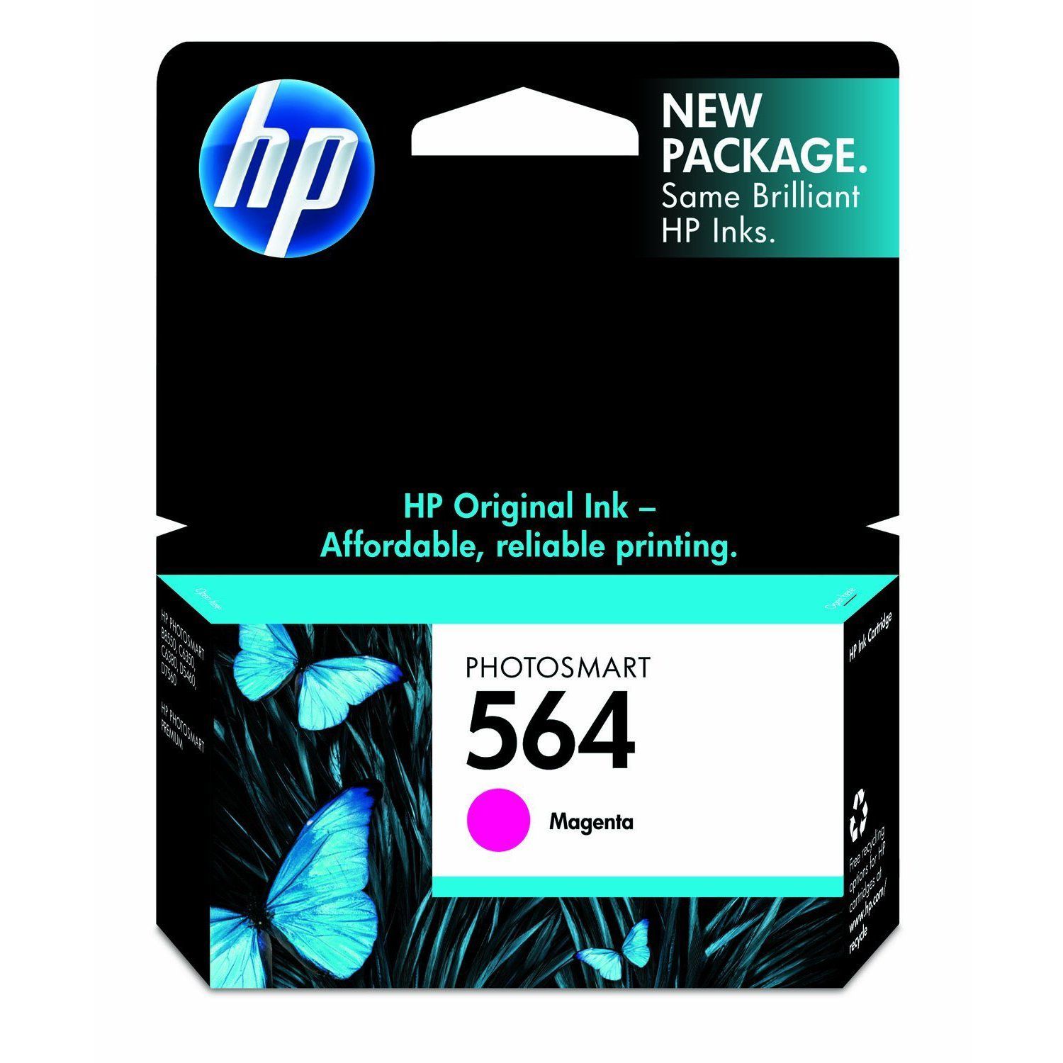 HP HP CB319WN 564 Ink Cartridge - Magenta (CB319WN)