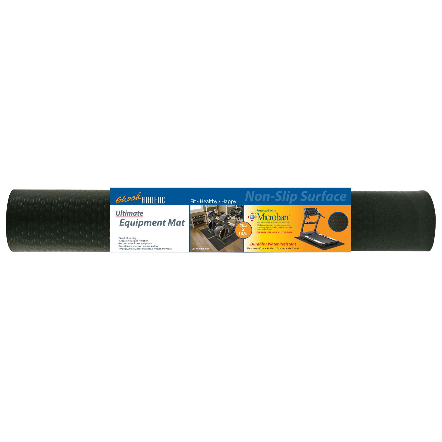 Shock Athletic Circle-Texture Equipment Mat - GME646