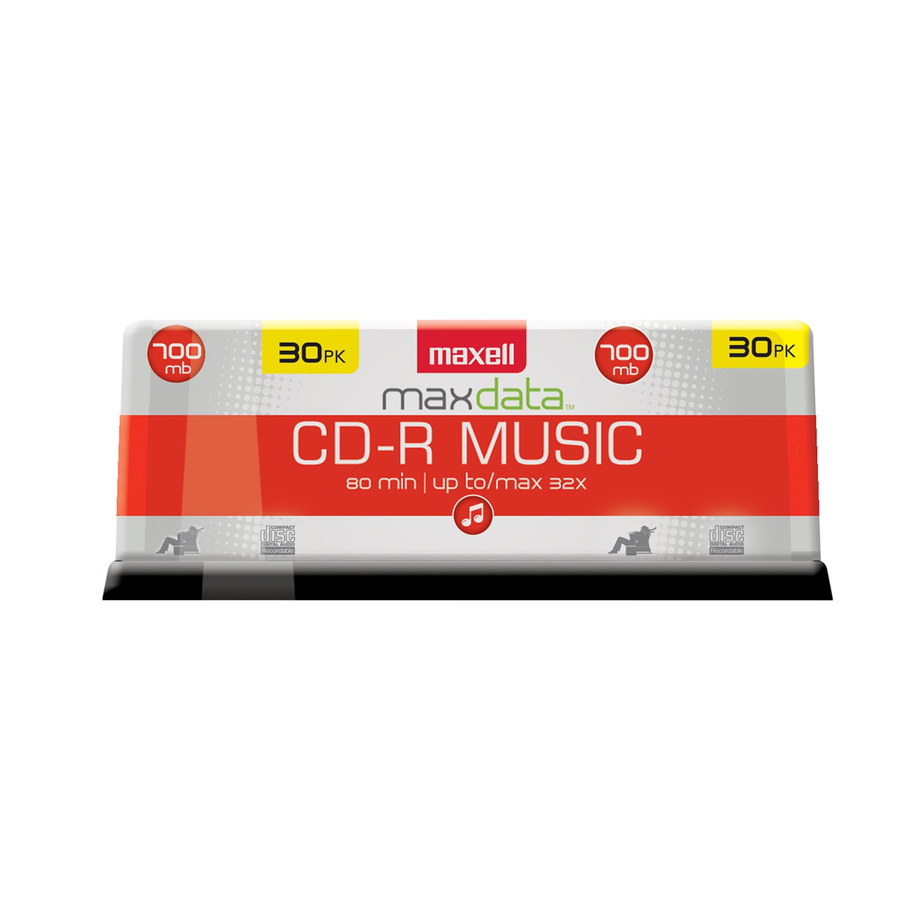 Maxell 30-Pack CD-R Music Spindle