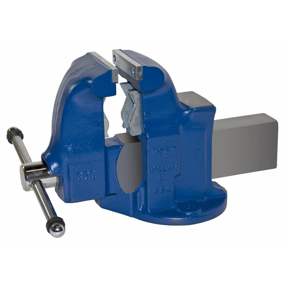 Yost 133C - 5 in. Combination Pipe and Bench Vise, Stationary Base