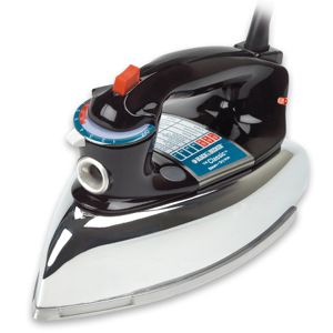 Black + Decker Classic Iron with Aluminum Soleplate