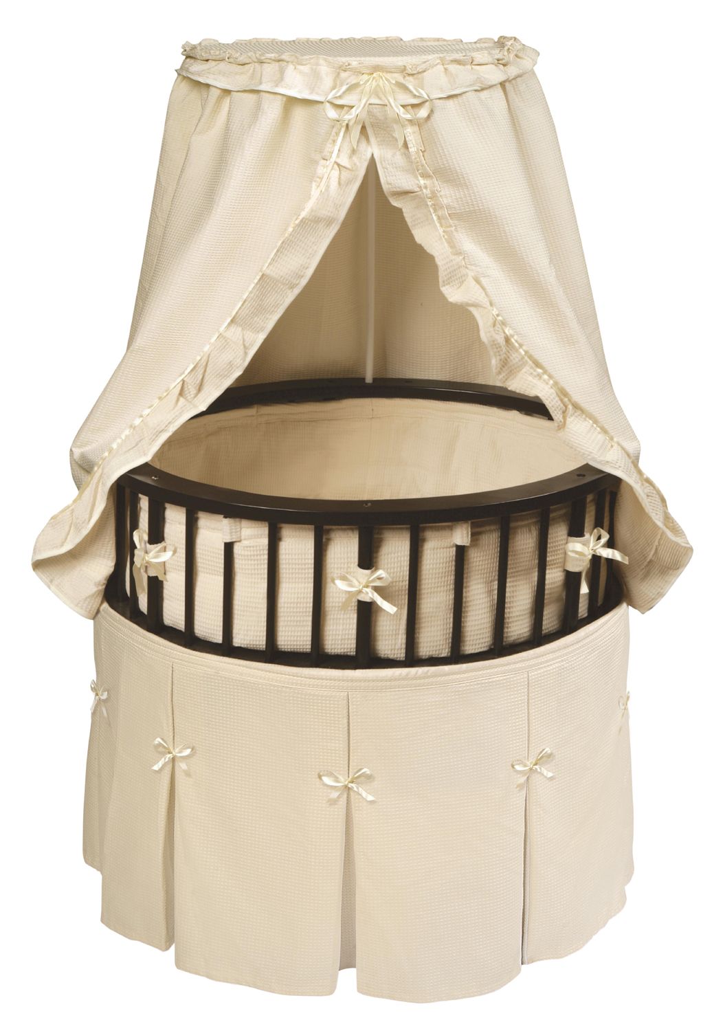 Elite Auto Credit >> Badger Basket 86100 Elite Oval Bassinet w/ Waffle Bedding ... Elite Auto Credit >> Badger Basket 86100 Elite Oval Bassinet w/ Waffle Bedding ...