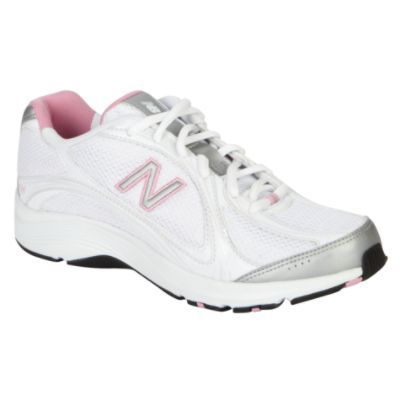 New Balance 496 Women's Walking Athletic Shoe Medium and Wide Widths - White/Pink