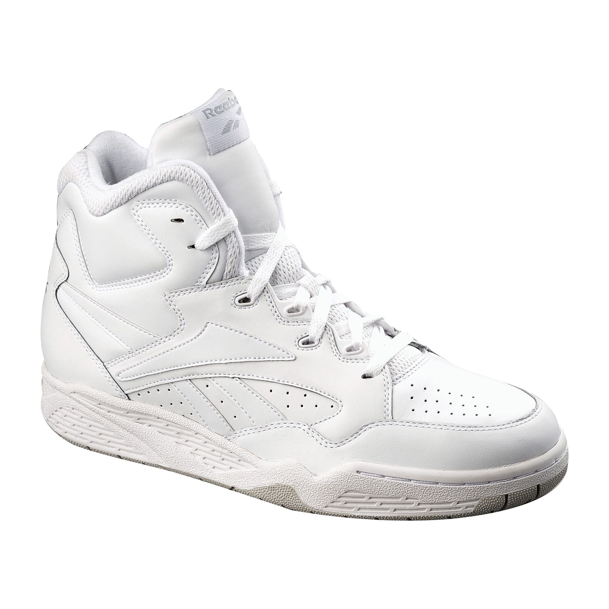 white high top reebok sneakers