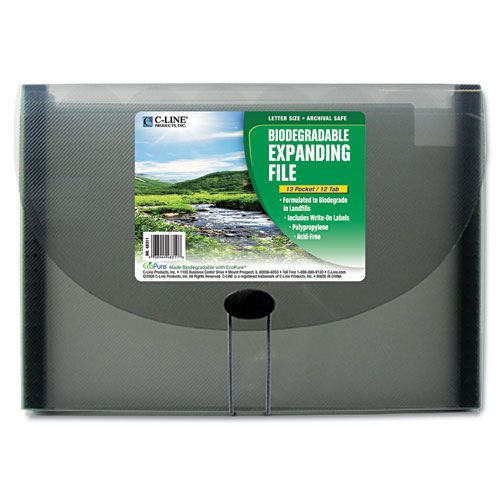 C-Line CLI48311 Biodegradable Expanding File with Handle