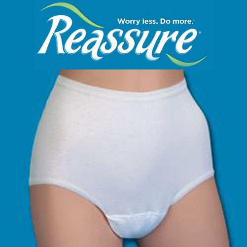 Reassure Cotton Panty  45-48", 6 pairs, Extra Extra Large